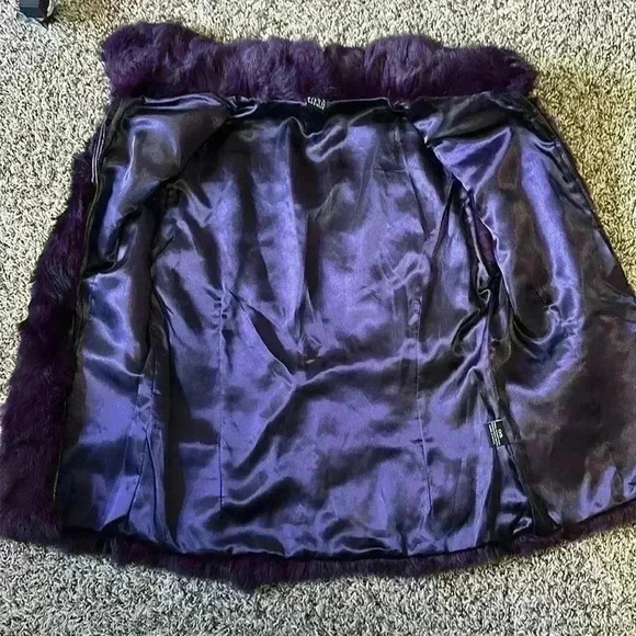 Saks Fifth Avenue Purple Vest - Picture 3 of 4